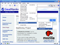 Open JSON Inspector on SeaMonkey from Tools menu